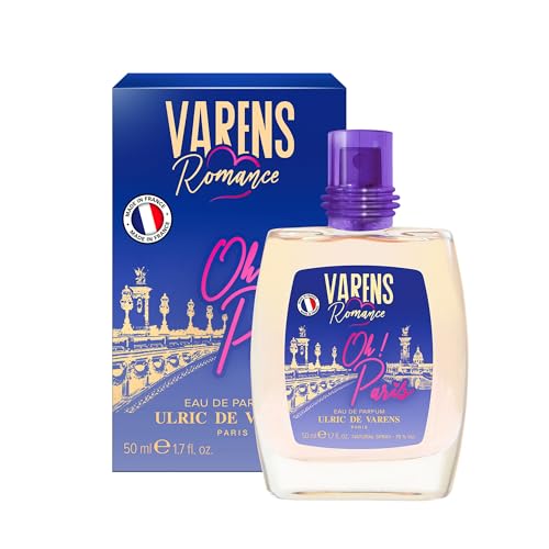 ULRIC DE VARENS Varens Romance Oh! Paris Eau de Parfum – Oriental, fruchtig, Gourmand – Damenduft – Zerstäuber – Made in France – 50 ml