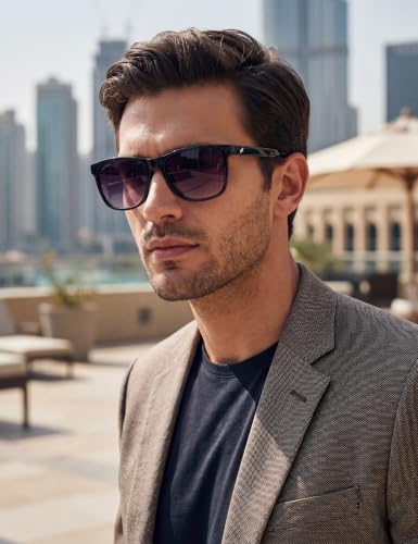 Image of Fastrack Tees Grey Wayfarer Sunglasses for Unisex