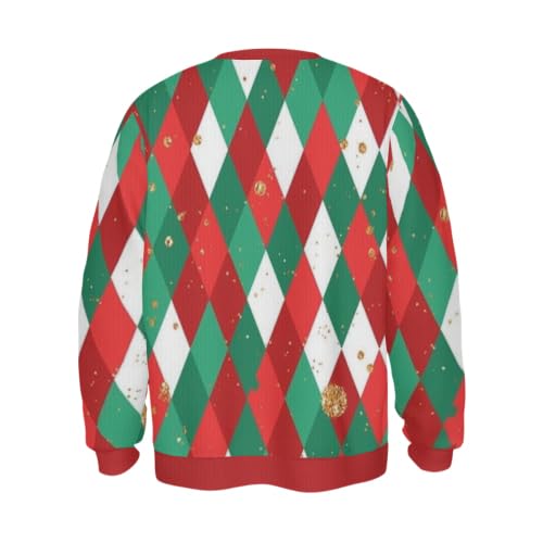 Christmas Custom Adult Crewneck Sweater for Men and Women add Text to The Front and Back of Your Picture to Print Personalized Crewneck Sweater Gifts Forest Green2