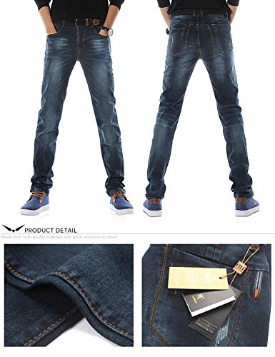 Demon&Hunter Men's Slim Fit Jeans Stretch S30S33