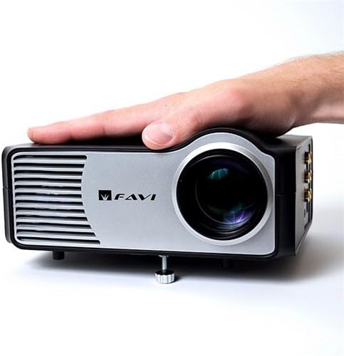 FAVI RioHD-LED-2 Mini Projector with 100" Picture