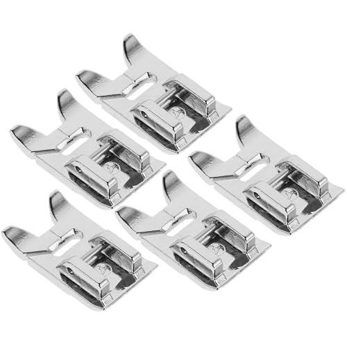 Set 5 Piezas Pies de Prensa Multifuncionales para Máquina de Coser
