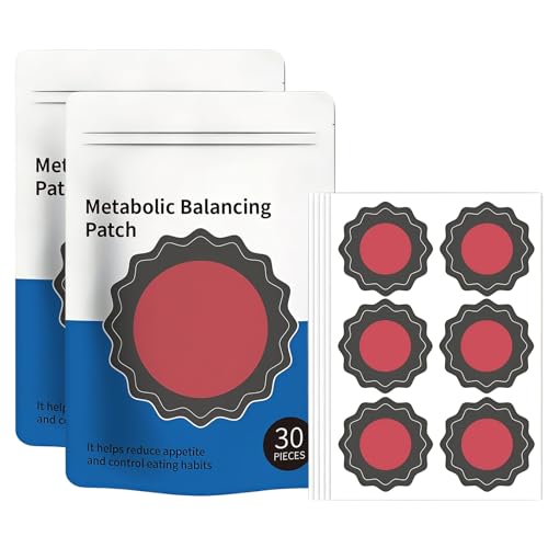 YEJAHY 60 unidades de parches adelgazantes – Parches naturales para perder peso y parches metabólicos para el abdomen – Parches que queman grasa con extractos de plantas – Discretos y respetuosos con
