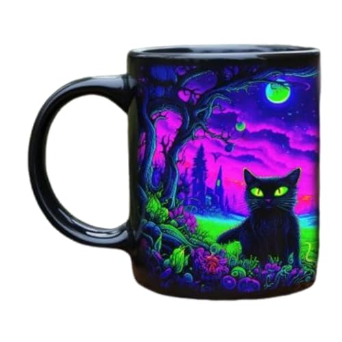 Taza de café para el escritorio de oficina con diseño de Halloween 7
