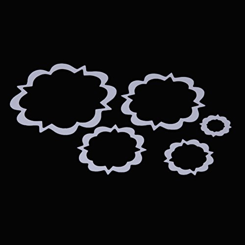 Demiawaking 5 Pezzi Fustelle Stencil per DIY