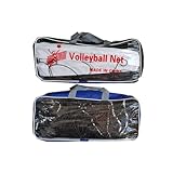 Fácil de instalar y conveniente: la red de voleibol se puede instalar y fijar fácilmente, lo que permite una instalación y desmontaje rápidos. Ya sea que estés organizando un partido competitivo o un juego casual, esta red portátil es fácil de usar y cómoda.
