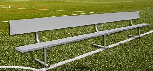 Gared Spectator 27' Portable Bench with Back