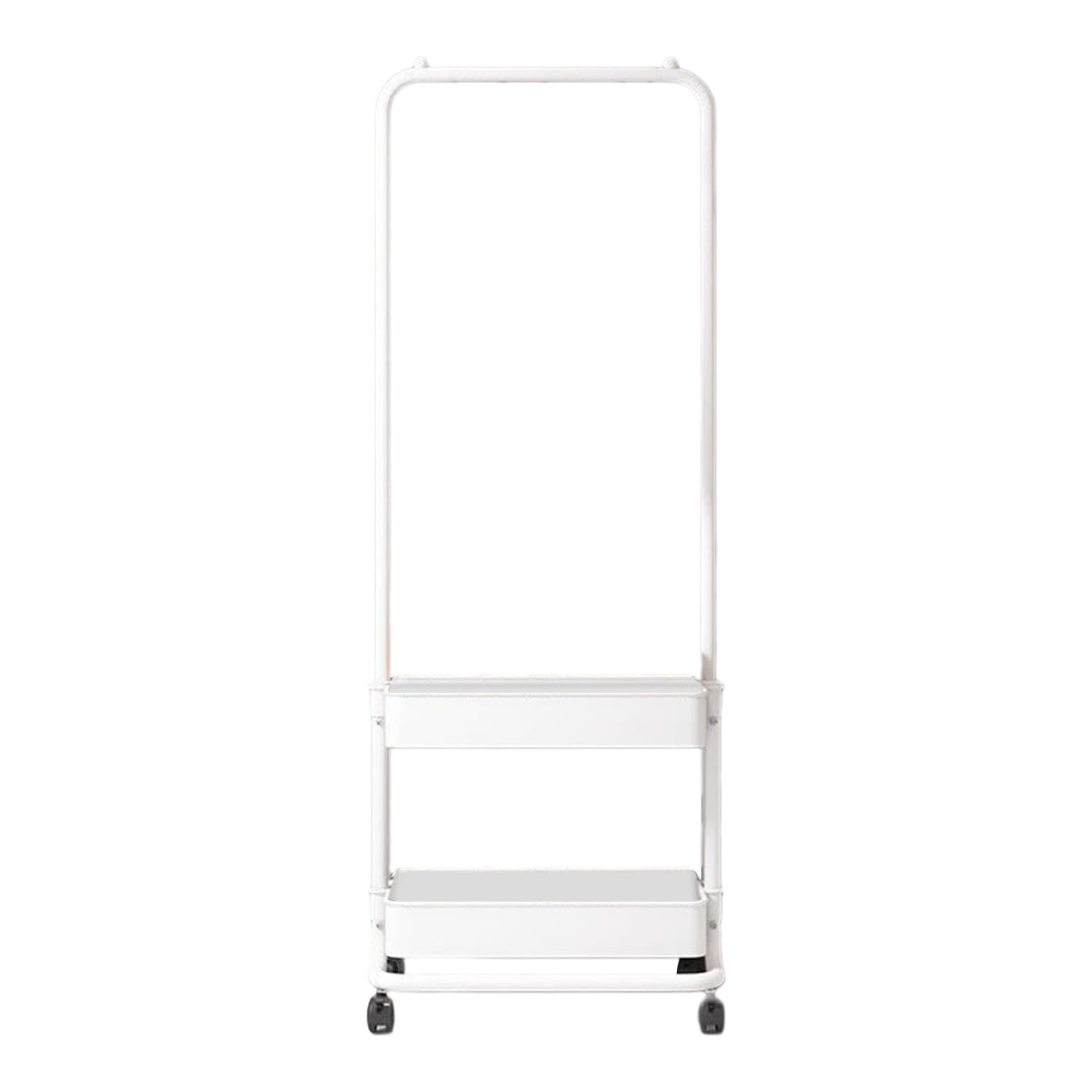 Hsioluted Efficient Clothes Storage Holder Stylish Clothes Storage Rack with Stable Base Portable Garment Organization Rack Bedroom