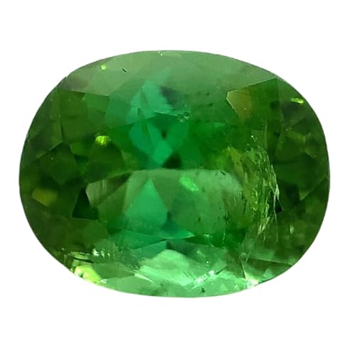 Tourmaline naturelle ovale pierre précieuse en vrac bricolage bague pendentif collier