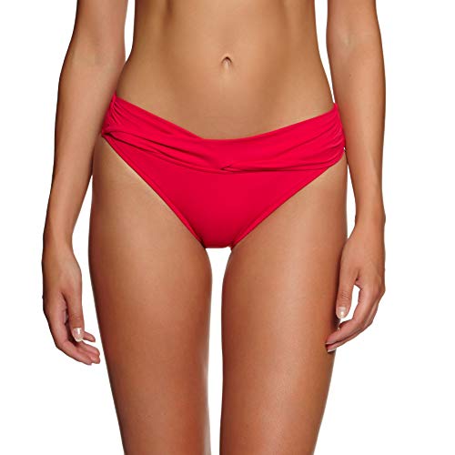 Seafolly Women's Twist Band Hipster Full Coverage Bikini Bottom Swimsuit,Chili,8 Us #TOP3