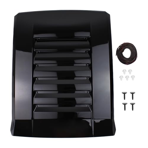 DriveFix Gloss Black Hood Scoop Hood Bulge for Toyota Tacoma 2024-2025