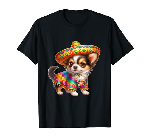 Puppy Cinco De Mayo Celebración Perro Mariachi Camiseta