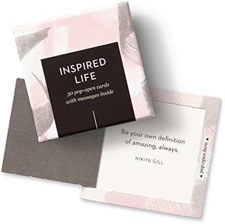 Compendium ThoughtFulls Pop-Open Cards — Inspired Life — 30 Pop-Open Cards, Each with a Different Inspiring Message Inside