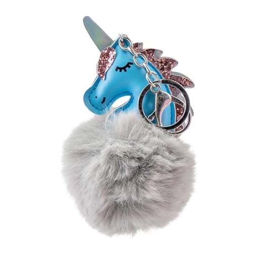 3012w keychain unicorn puff