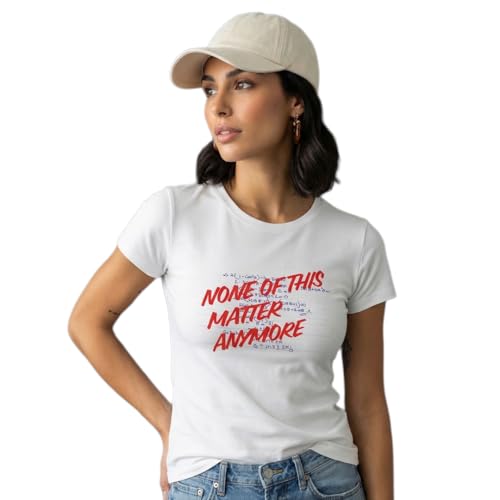 Image of NOBERO 100% Cotton T-Shirts for Women Stylish | Regular Fit | Graphic Printed T Shirts for Women 180 GSM Combed Cotton | Crew Neck Half Sleeve