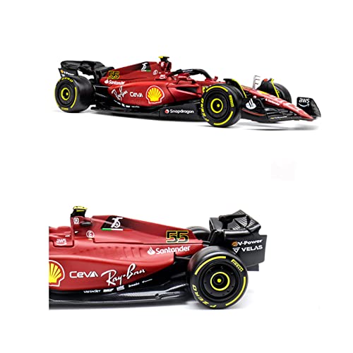 Bburago 1:43 F1-75 #55 2022 Modelo Coleccionable miniatura 3