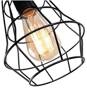 Lámpara de techo vintage E27 para iluminar comedores rústicos y cafeterías modernas 5