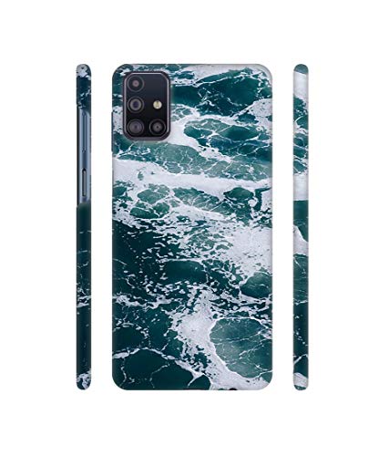Image of Amazon Brand - Solimo Designer Sea Waves 3D Printed Hard Back Case Mobile Cover for Samsung Galaxy M31s
