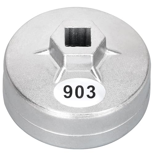 Tongze 74mm Oil Filter Wrench: 14 Flutes Oil Filter Removal Tool Compatible with Mercedes-Benz/Audi/Sprinter/VW/Porsche/Mazda