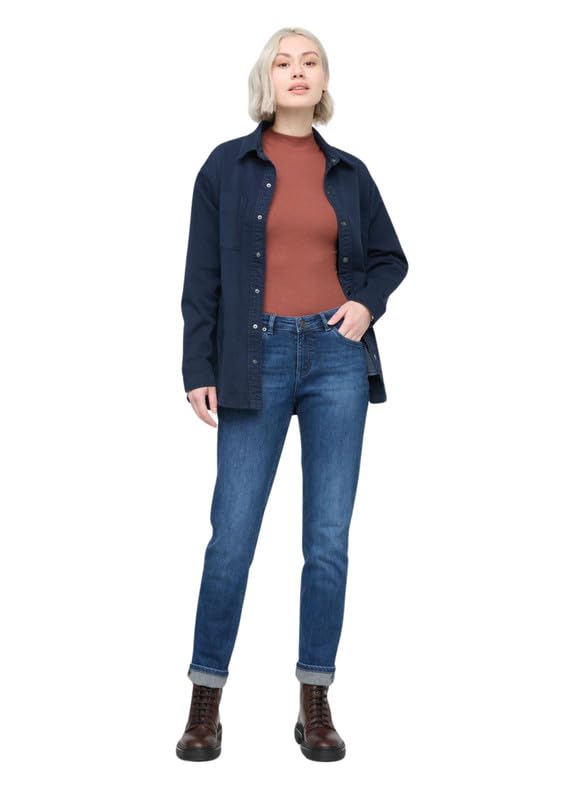 DU/ER Women's Tech Fleece Denim Girlfriend Jean2