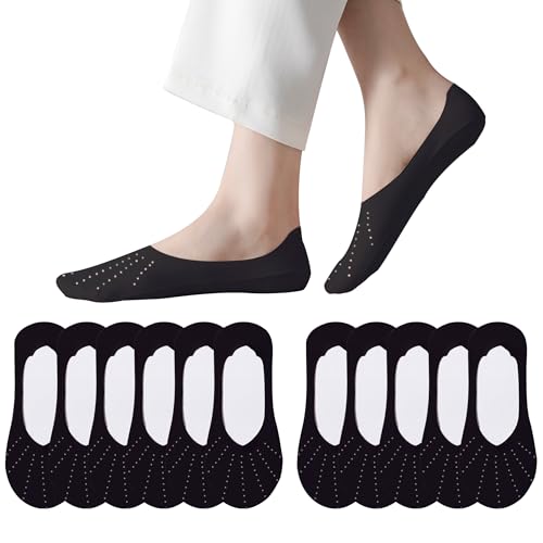 PENUUP Ondo No Show Socks - Women's Flat, Non-Slip, Mesh, Breathable, Low Cut, Invisible Liner Socks