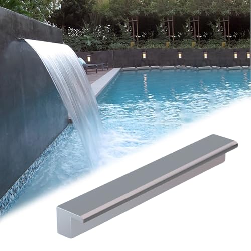 Résoudre les fuites de cascade avec ce caisson de bassin en inox de 60cm