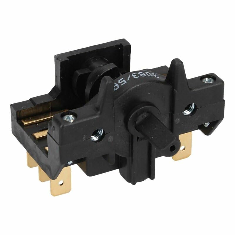 LUTH Premium Profi Parts Schalter kompatibel mit Euronova 031162 B&S 3083/5a für Temperaturwahl Waschmaschine