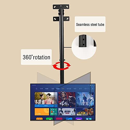 Support TV plafond rabattable 14-42" | Idéal sous meuble ou combles