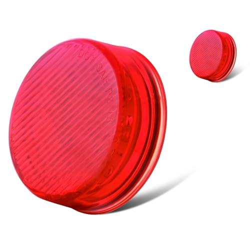 2 x 2.5 pulgadas Lámparas LED redondas para marcador lateral miniatura 1