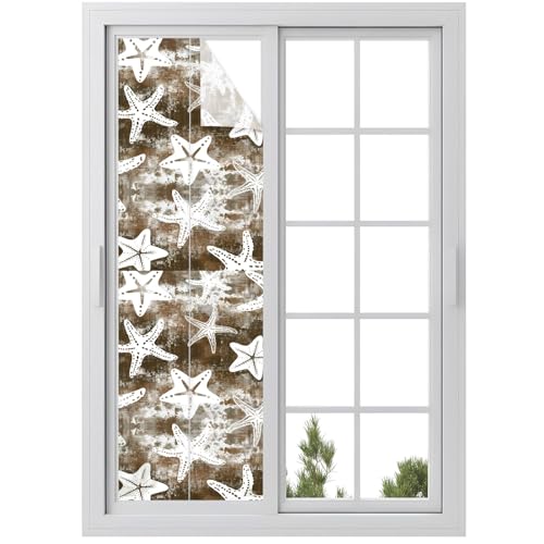 Vinilo ventana efecto esmerilado 17.7" x 78.7" 2 paneles miniatura 1