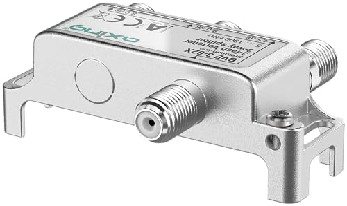Axing BVE 3-02X 3-Way Splitter (Unbalanced) 4.5/8/8 dB 5-1800 MHz TV Data Internet Cable TV - Image 3