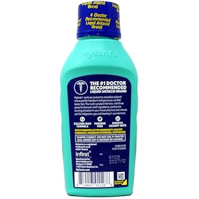 Mylanta Maximum Strength Liquid 12 FL Oz Mint (3 Pack)