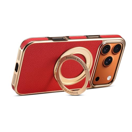 Coque rigide iPhone 15 Pro Max rouge idéale pour streaming vidéo