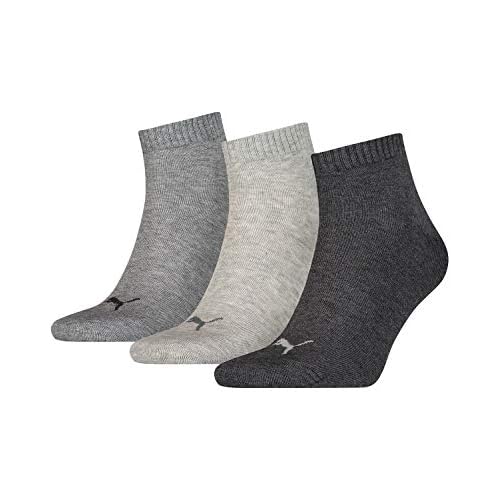 PUMA Plain 3P Quarter Socke, Grau (Anthrazit/L Mel Grey/M Mel Grey), 43-46 8 PUMA Plain 3P Quarter Socke, Grau (Anthrazit/L Mel Grey/M Mel Grey), 43-46