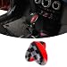 GTINTHEBOX JCW Style ABS Shift Knob Automatic Trans Trim Badge Covers for Mini Cooper/Cooper S for Hardtop (F56), Hardtop 4-Door (F55), Convertible (F57) & Clubman (F54)