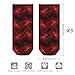 LITPUZC Women's Fashion Ankle Socks Funny Running Low Cut Socks Galaxy Space Star No Show Athletic Sock Soft Breathable Crew Sock 5 Pairs