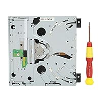 Dpofirs DVD-Rom-Laufwerk, Reparaturteil für Zwei IC-Discs, präzise Einschnitte, Ersatz professioneller Chipsätze für die D2E-Spielekonsole