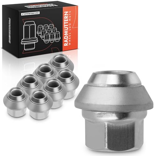 Frankberg Dado per ruota Bulloni per ruota Compatibile con Focus Turnier DNW Focus DAW DBW Fiesta V JD JH Fusion JU KA RB Replace# 91AB1K024AC