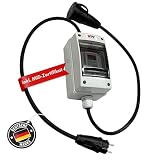 NWP Mobiler Schuko Stromzähler 230V – digital, multifunktional...