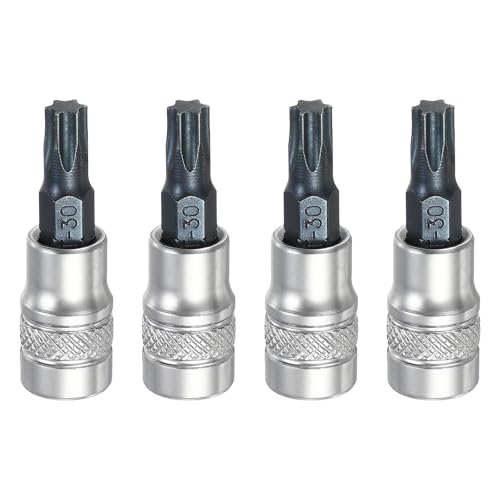Image of sourcing map Torx Bit Socket 1/4" Drive T30,Star Head,4Pcs