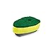 Scotch-Brite Soap-Dispensing Dishwand Sponge Refills, 2.9 X 2.2, Green, 2/pack