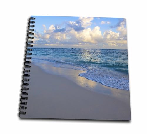 3dRose Danita Delimont - Beaches - Dominican Republic, Punta Cana, Bavaro Beach-CA14 LEN0149 - Lisa S. Engelbrecht - Memory Book 12 x 12 inch (db_70100_2)
