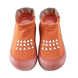Generisch Krabbelschuhe Babys, Lauflernschuhe rutschfest, Sockenschuhe für Mädchen und Jungen