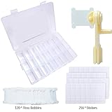 【Bueno para manualidades DIY】 Estas bobinas de bobinado de hilo pueden ayudarlo a organizar sus hilos de punto de cruz para que estén ordenados, ayudar a guardar los hilos restantes y hacer que sea conveniente para su próximo uso. También protéjalos del polvo y evite perderlos o perderlos, la caja duradera tiene una resistencia a colisiones.