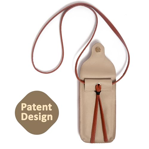 Image of SACCI MUCCI Cellosucci Phone Bag | Vegan Leather Mobile Crossbody Bag for Women | Adjustable Strap Compact Premium Design