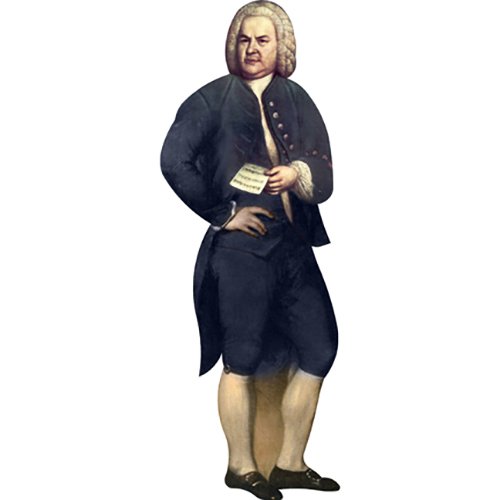 Wet Paint Printing WGH79003 Johann Sebastian Bach Vinyl Wall Decal Graphic