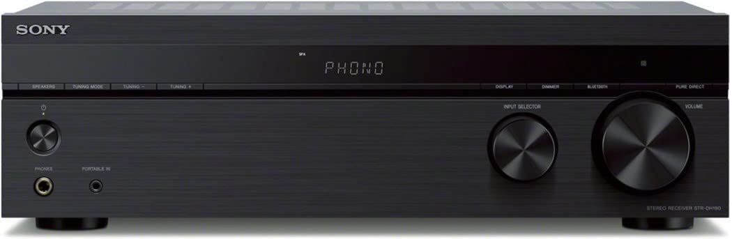 Str-dh190 Receptor Estéreo 2ch 200w Entrada Phono Para Tocadiscos Conectividad Bluetooth