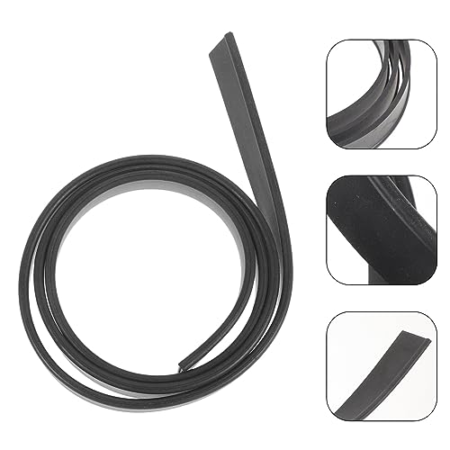Image of 41.33 Inch Rubber Squeegee Replacement Strip for Window and Glass Squeegees Wear Resistant Professional Squeegee Refill for Shower Doors and Windshields Easy to Cut and Install