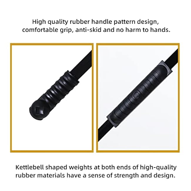 Elastic Fitness Stick Elastic Bar Body Exercise Bar Muscle Training for Exercise Tremor Stick Shoulder Rehabilitation Physical Therapy, Aerobics,Body Shaping Home Gym Yoga, Pilates