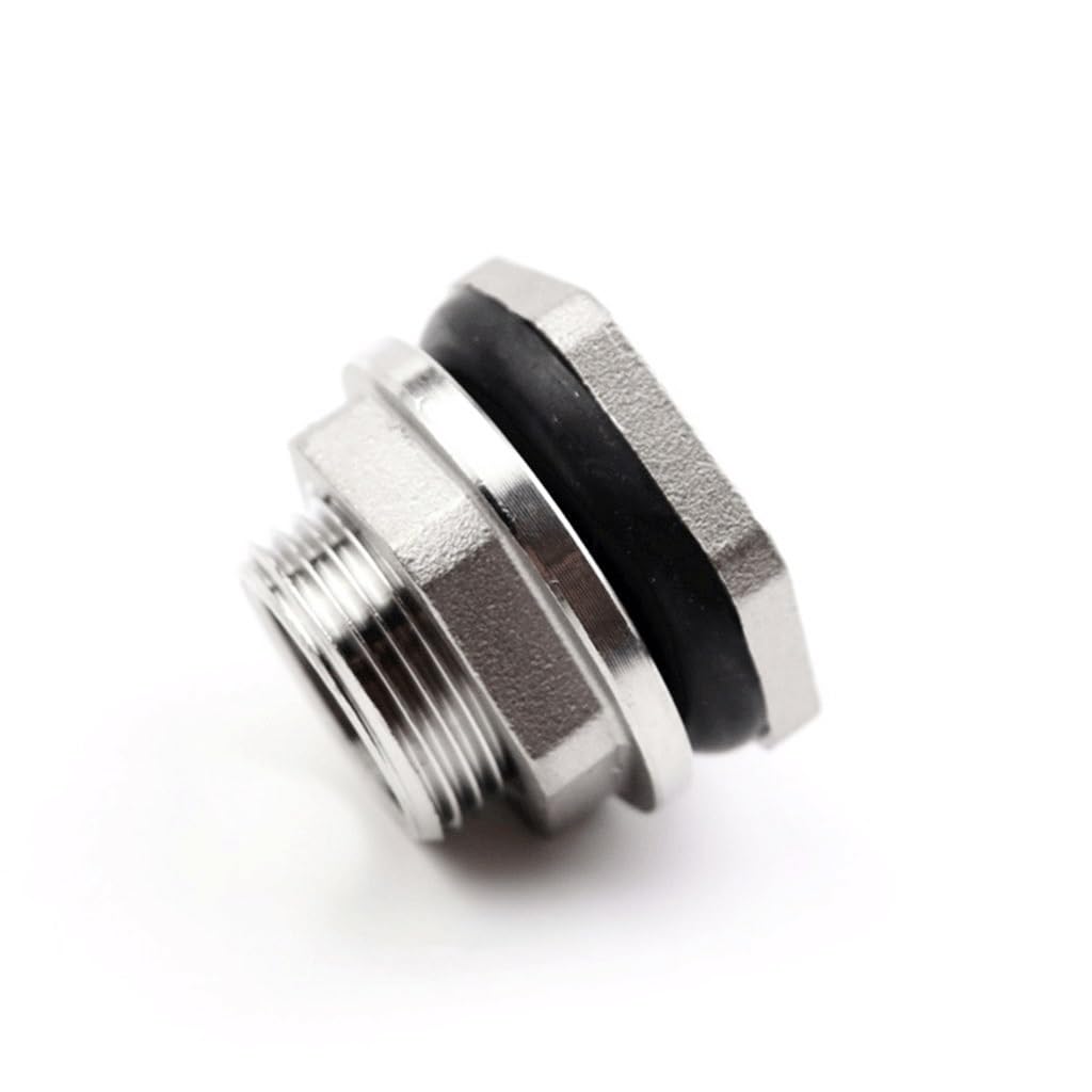 1 Pz. Bsp. Thread Maschio 304 Tubo in Acciaio Inox Singolo Tasto Singolo Tasto Aderente da Dado Girevole, for Connettore Jointer Serbatoio Acqua 1/2 "3/4" 1 "1-1/4" 2 "(DN40)